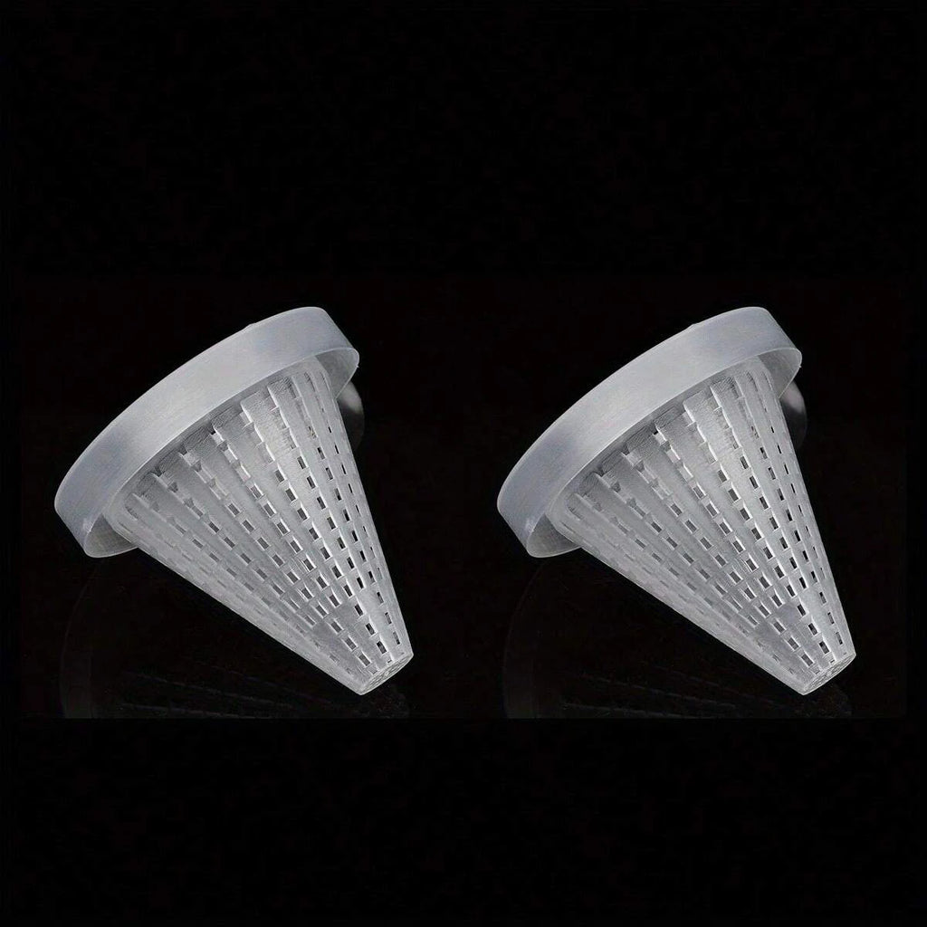 2Pcs Fish Feeding Aquarium Clear Feeder Aquarium Fish Aquarium Nematode Live Blood Worms Plastic Conical Cup Basket Feeder
