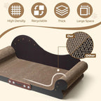 26in Cardboard Cat Scratching Board Lounge Pad