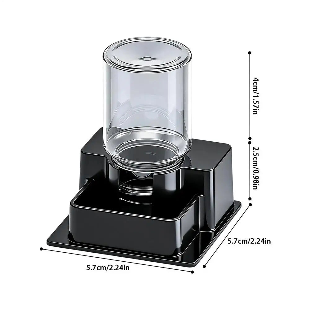 Automatic Reptile Water Dish Reusable Container Creative Feeder Station Ornament Drinking Tool for Snakes Tortoise Geckos