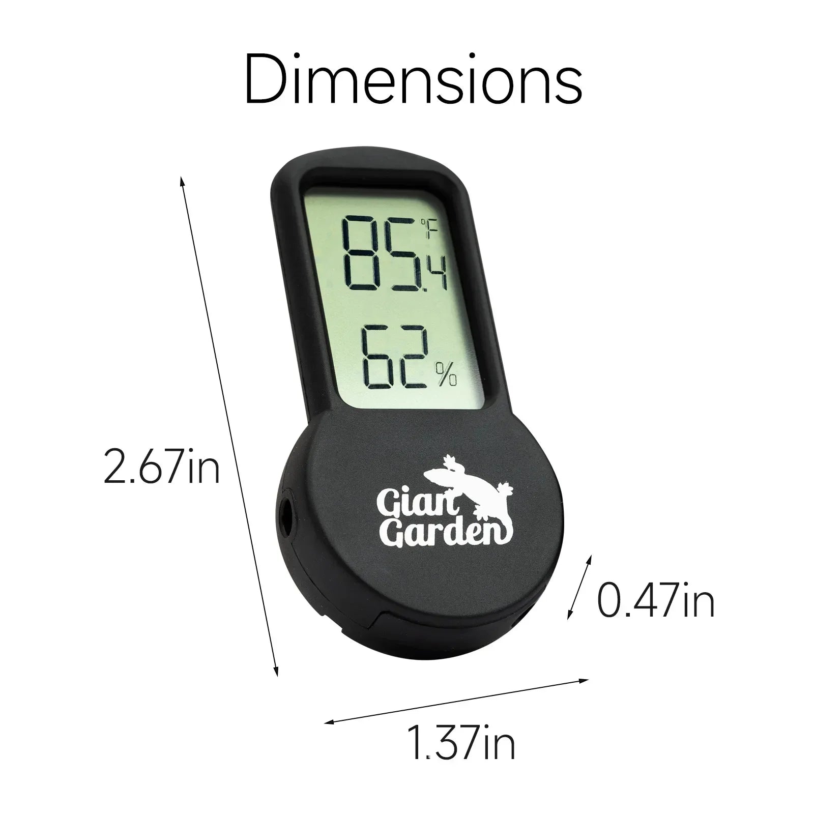 Reptile Hygrometer & Thermometer for Terrarium Gecko/Bearded Dragon/Frog/Tortoise Habitat Monitoring  reptile accessories