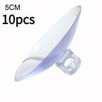 10-100pcs 3/4/5cm Aquarium Suction Cup Air Tube Holder Sucker For Fish Tank Pump Oxygen Air Tube Fixing Clip Accessories