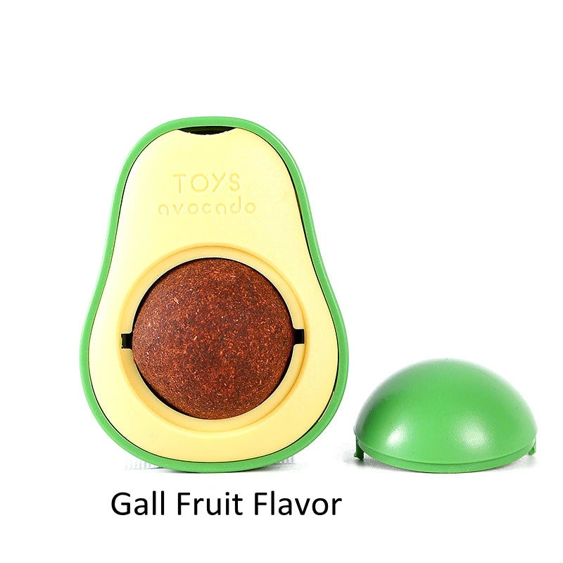 Avocado Catnip & Mint Interactive Cat Ball — Bionic Fun Toy for Gut Health & Play