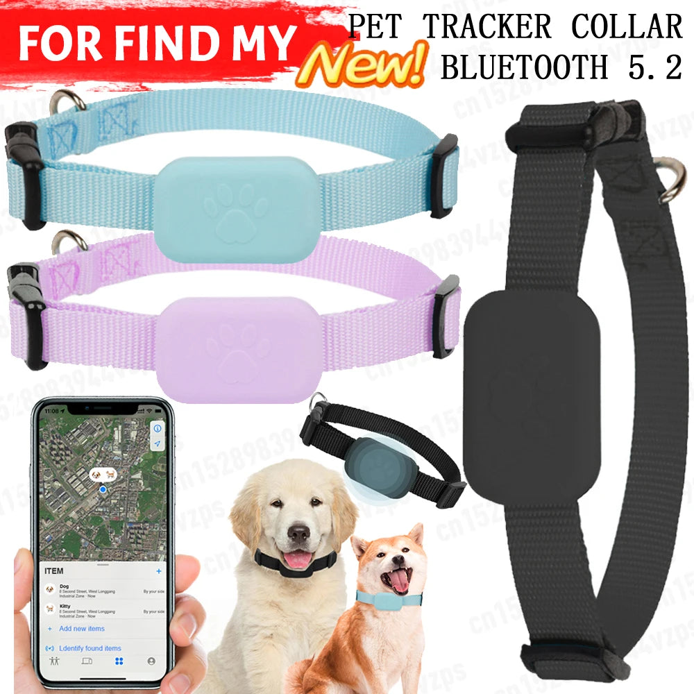 Waterproof Dog GPS Tracker with Movement Alert & Anti-Loss Alarm - iOS & Android (1 or 2 Pack)