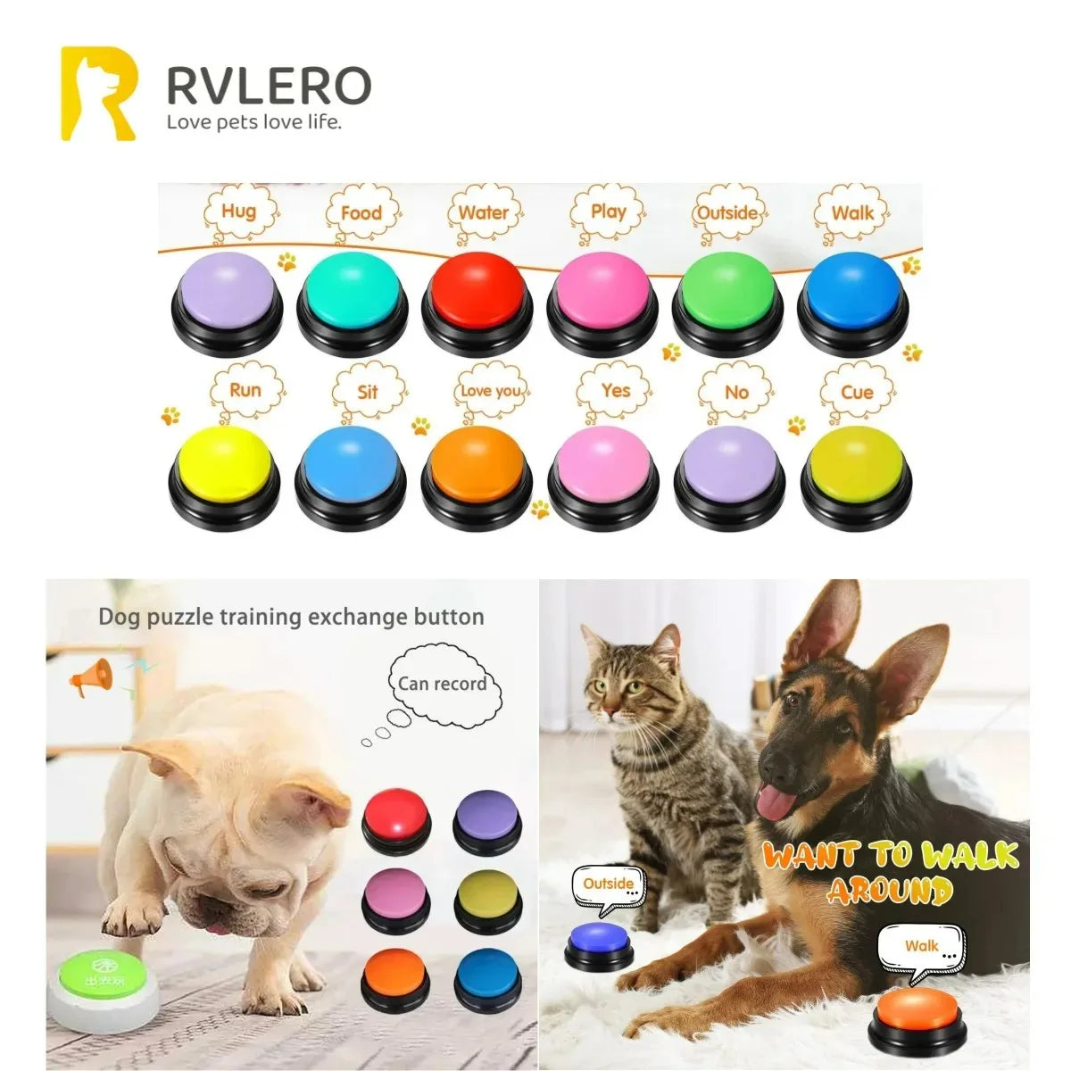 Dog Communication Button