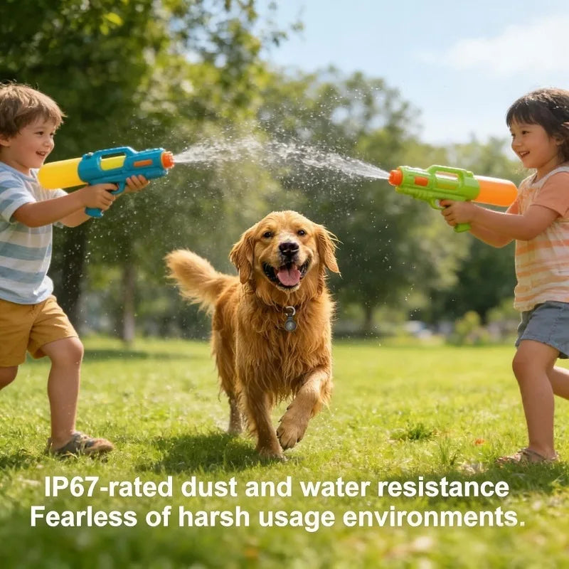 Smart Waterproof GPS Dog & Cat Tracker with Adjustable Collar - Real-Time Anti-Loss Location Monitor