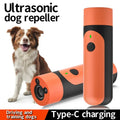 Mini High-Power Ultrasonic Dog Repeller & Anti-Bark Training Device - Long-Distance Outdoor Self-Defense Tool