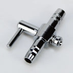 Stainless Steel Aquarium Air Flow Splitter & Regulating Valve (Oxygen Pump Distributor, Adjustable)