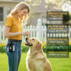 Dog Fanny Pack Outdoor Training Bag With Waste Bag Compartment Treat Holder Ideal For Dog Owners Travel And Hiking