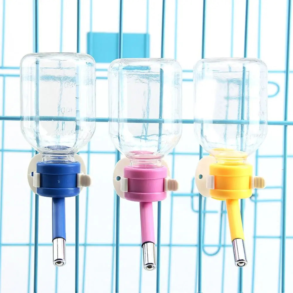Hanging No-Drip Dog Water Dispenser Automatic Can Be Raised and Lowered Pet Water Feeder Bottle with Spigot Spout Mess Free