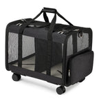 2026 Double-layer Pull-out Pet Bag, Single Shoulder Handheld Backpack, Portable Outdoor Travel Carrier for Cats & Dogs