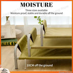 Elevated Cooling Dog Cot Bed, Moisture-Proof & Washable (Easy Assembly)