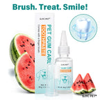 Pet Toothpaste Kit Toothbrush & Finger Brush Watermelon Flavor Gentle Fresh Breath Plaque Tartar Remover for Dogs Cats Oral Care