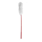 Feather & Bell Cat Teaser Stick with Collar — Self-Play Interactive Wand for Kittens & Cats