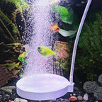 Nano Aquarium Air Stone Aerator (35–100mm, Fine Bubble Oxygen Disk, Fish Tank 1–2pcs)