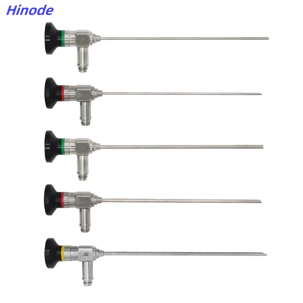 HD Rigid Veterinary Endoscope - 2.7mm/3mm/4mm Multi-Angle Sinuscope for ENT & Veterinary Examination