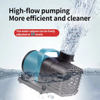 Ultra-Quiet AC220V Submersible Aquarium Pump (Circulation, Filtration, Oxygenation)