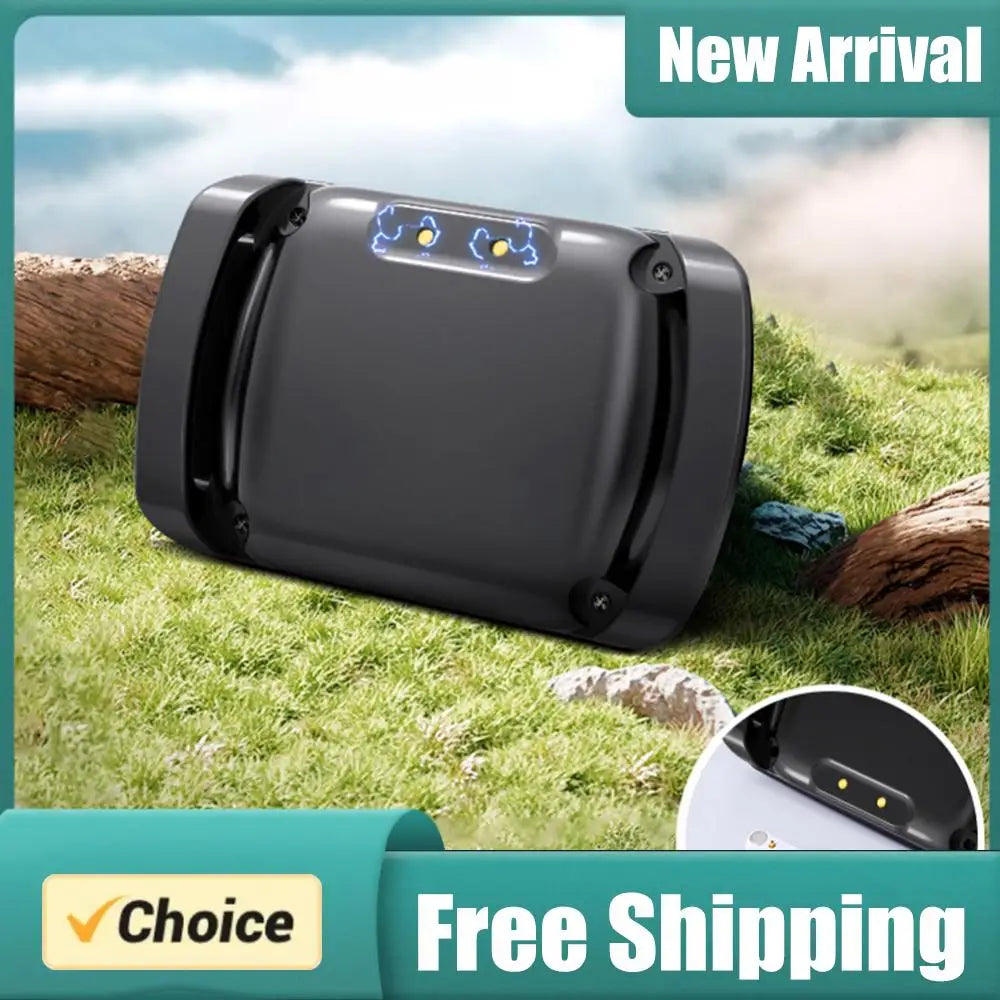 GPS Pet Tracker with Adjustable Collar - Smart Cat & Dog Locator for Real-Time Location Monitoring