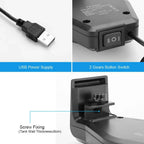 USB Aquarium Cooling Fan (Mini, Speed Adjustable, Shrimp & Plant Tanks)