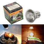 25/50/75W Reptile Lamp Bulb Amphibians Lizards Turtle Basking UVA+UVB 3.0  Light Bulbs Heating Lamp Temperature Controller 1Pc