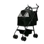 Pet Stroller Small Medium Cat Dog Travel Lightweight Detachable Washable Wholesale Pet Stoller Trolley for Dog Dog Trolley