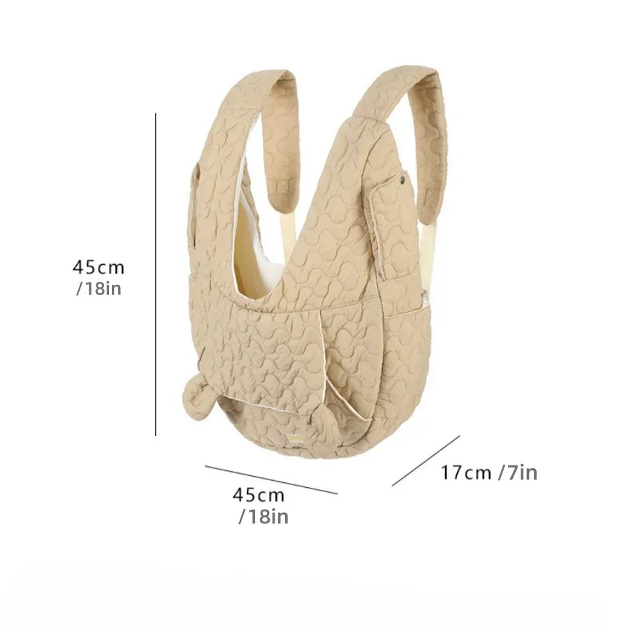 Waterproof Pet Chest Backpack (Extra Large Capacity, up to 4kg)