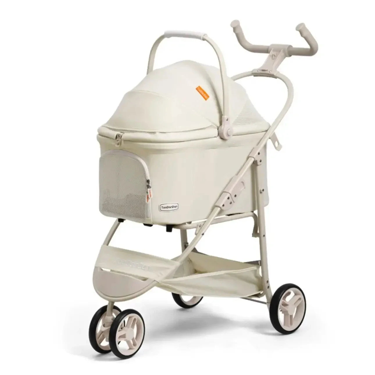 Portable Foldable Pet Stroller 2 in 1 Dog Cat Carrier Multi-function Detachable Bag Lightweight Outdoor Travel Convenience cart