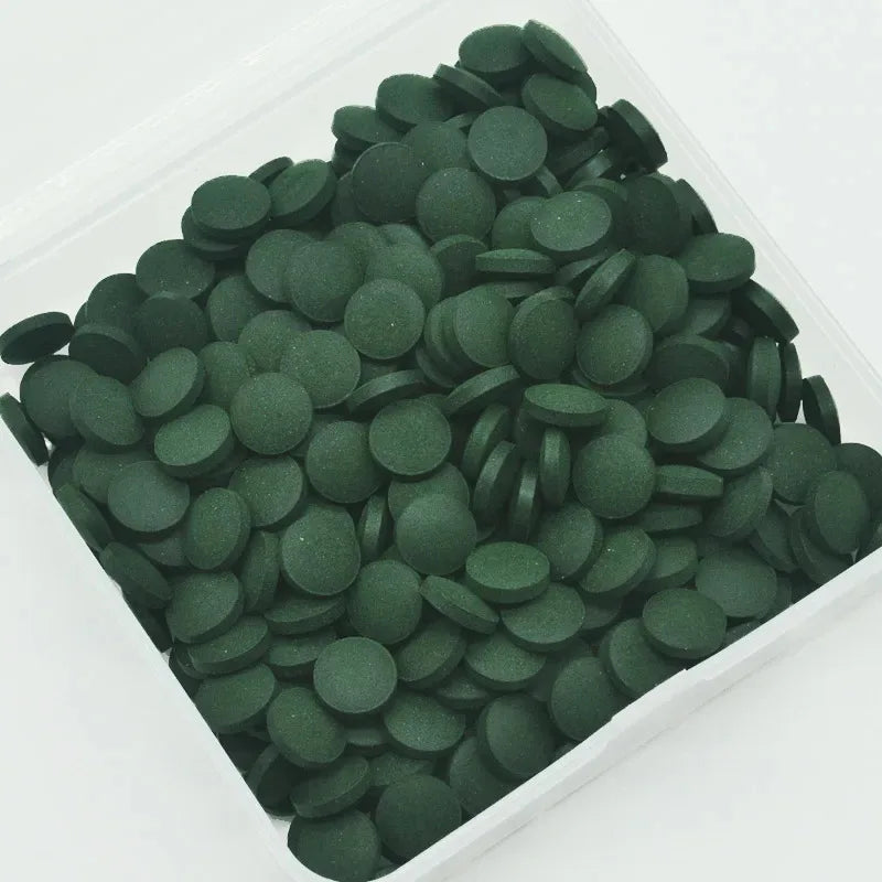 Tropical Fish Spirulina Pellet Tablets (50–650pcs, High Protein, Blended Nutrition Diet)