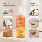 Citrus Enzymatic Pet Deodorizing Spray Urine Stain Odor Neutralizer Deep Cleaning Pet Safe Carpet Rug Upholstery Dogs & Cats
