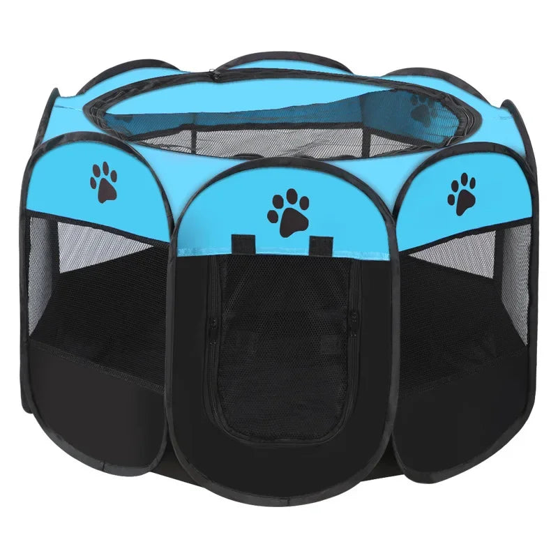 DDHOME Enclosed Pet Birthing Bed & Delivery Cage (All-Season)