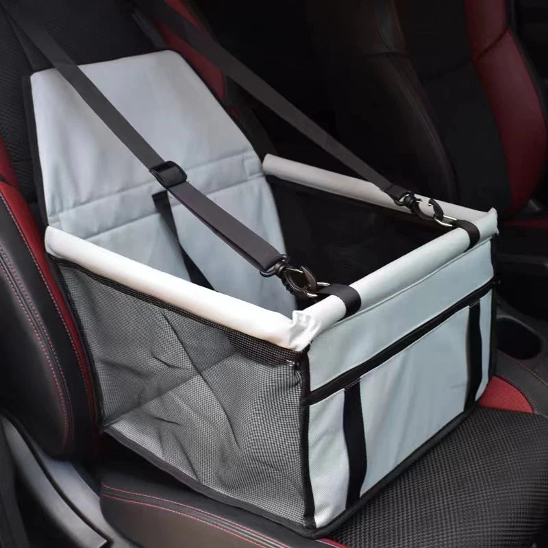 Universal Dog Car Seat with Storage Pockets (Non-Slip, Small & Medium Dogs)