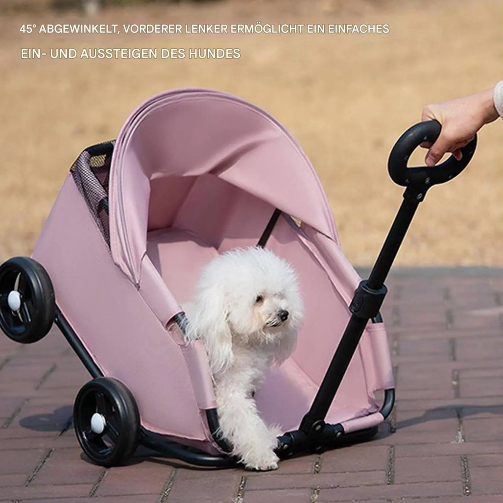 Small Pet Stroller Outdoor Use Foldable Pet Stroller for Cats, Park