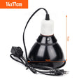 300W E27 Reptile Lamp Set Illumination 100-240V UVB Heating Lamp Bracket Pet Light Bulb Bracket Lampshade Emission Lamps Reptile