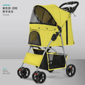 Pet Stroller for Small Dogs and Cats, Easy Foldable Travel Carrier, Portable Pet Carriage for Outdoor Walking