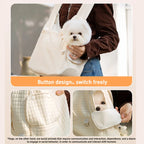 2026 New Portable Pet Backpack Small Outdoor Chest Bag Convenient For Cats Dogs To Travel Outdoors Breathable Soft Comfortable