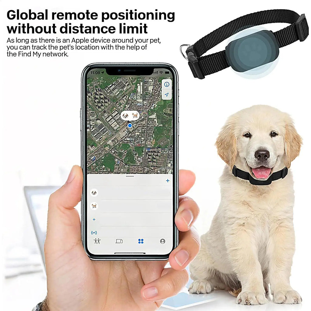 Multifunctional GPS Collar Tracker for Cats & Kittens (iOS Compatible)