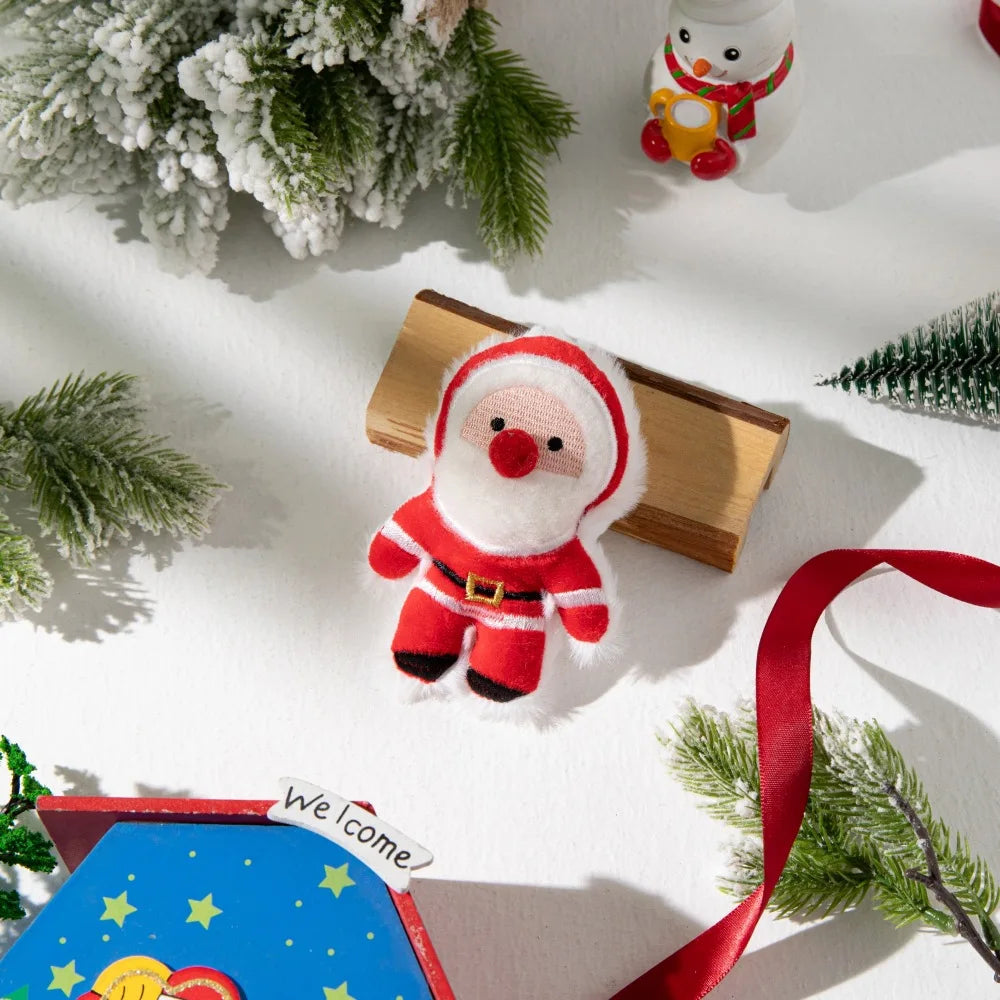 Christmas Catnip Cat & Dog Plush Doll Toy — Holiday Interactive Companion Toy for Pets