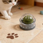 3-Pack Cat Mint Chew Balls — Interactive Teething Toy Set for Kittens & Adult Cats