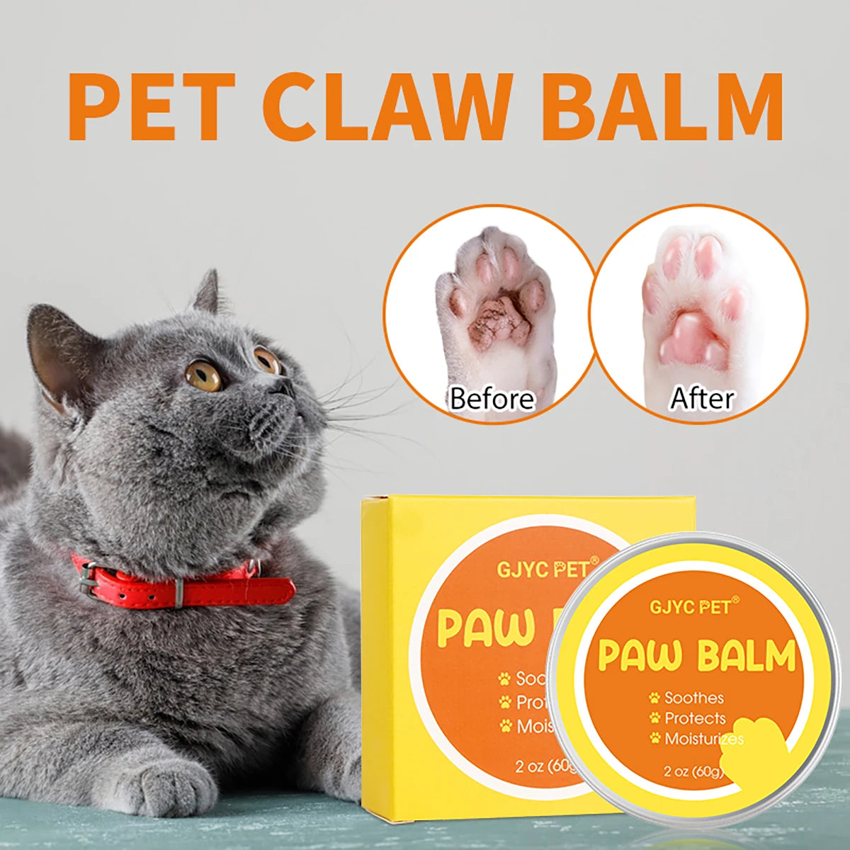 Pet Paw Balm Dog Paw Cream Cats Dogs Paw Protector Cream Pet Feet Moisturizer Pet Crack Feet Repair Pet Accessories