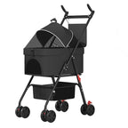 2026 Latest Pet Cart Cat Bag Dog Bed Cart Small, Lightweight, Foldable Outdoor Cart Detachable for Outdoor Use