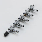 Stainless Steel Aquarium Air Flow Splitter & Regulating Valve (Oxygen Pump Distributor, Adjustable)