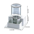 Automatic Reptile Water Dish Reusable Container Creative Feeder Station Ornament Drinking Tool for Snakes Tortoise Geckos