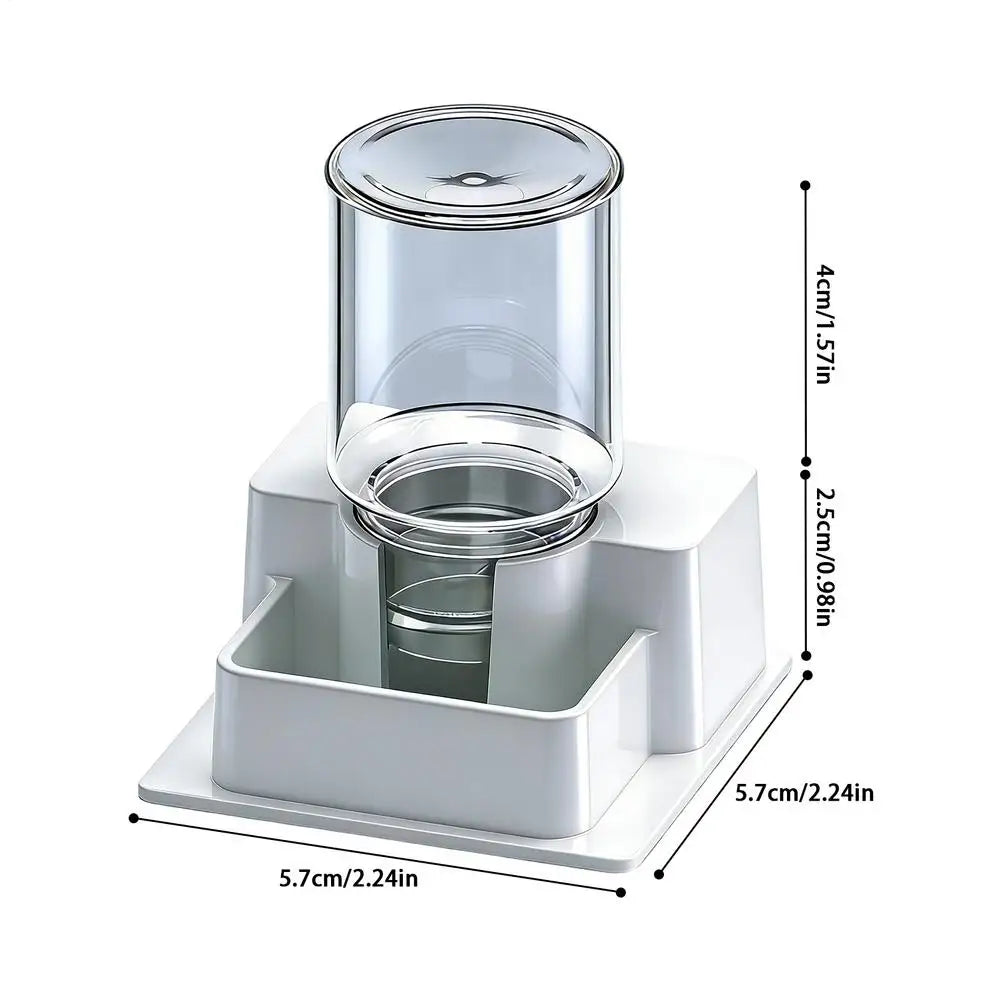 Automatic Reptile Water Dish Reusable Container Creative Feeder Station Ornament Drinking Tool for Snakes Tortoise Geckos