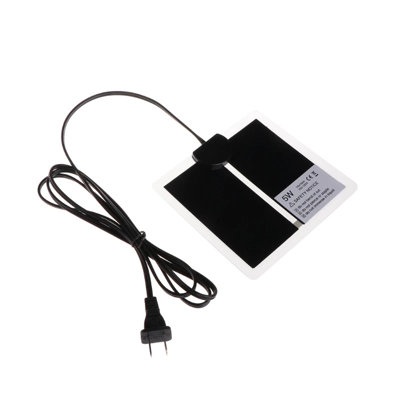 Reptile Heat Mat Warm Hydroponic Heating Pad 20W/14W/7W/5W for Snake Lizard Terrarium Greenhouse Germination B03E