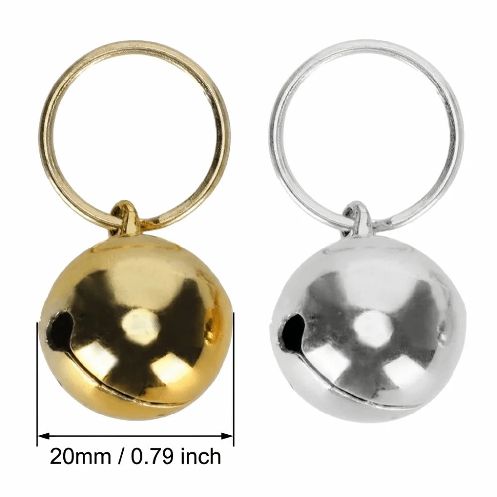 2pcs Gold Silver Tone Pet Wear Charm Color Stable Surface Polished Cat Hanging Pendant Long Lasting Luster Glossy Finished