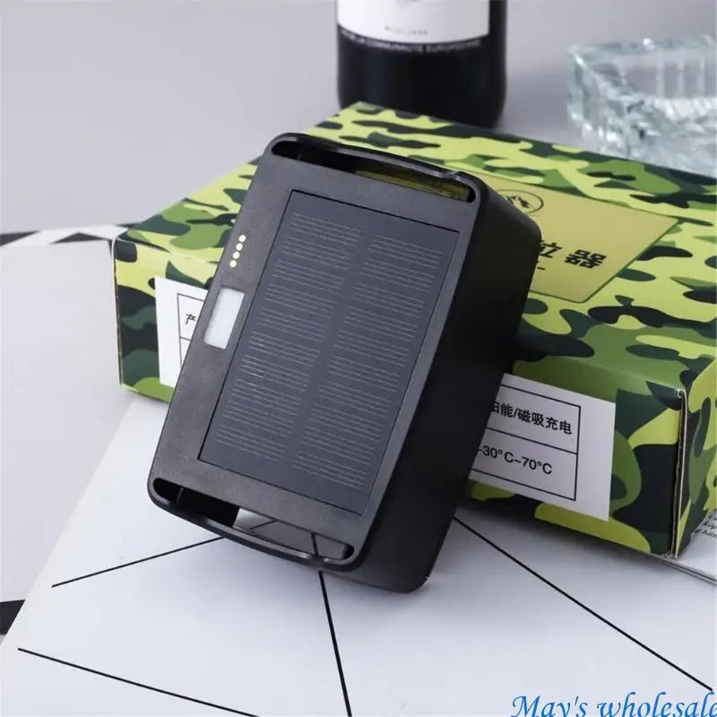 Solar-Powered Farm & Pet GPS Tracker with 15,000mAh Battery - Easy App Locator (448A)