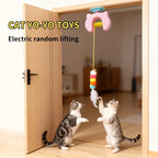Automatic Retractable Smart Cat Teaser Toy — Electric Hanging Swing Toy for Indoor Cats