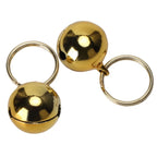 2pcs Gold Silver Tone Pet Wear Charm Color Stable Surface Polished Cat Hanging Pendant Long Lasting Luster Glossy Finished