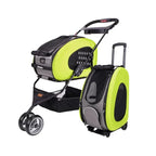 Pet Carrier Trolley Foldable Lightweight Large Capacity Portable Cat Dog Outdoor Shopping Travel Carrier