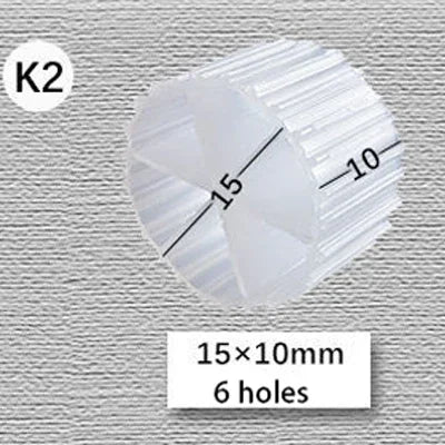 MBBR Aquarium Bio Filter Media (K1–K5, Koi Pond, Fluidized Bed)
