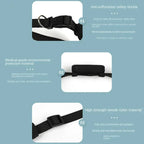 Waterproof Real-Time GPS Tracker for Dogs & Cats - iOS-Compatible Anti-Loss Locator with Adjustable Collar